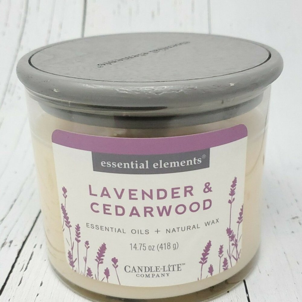 Candle Lite Essential Elements 3-Wick Jar Candle L